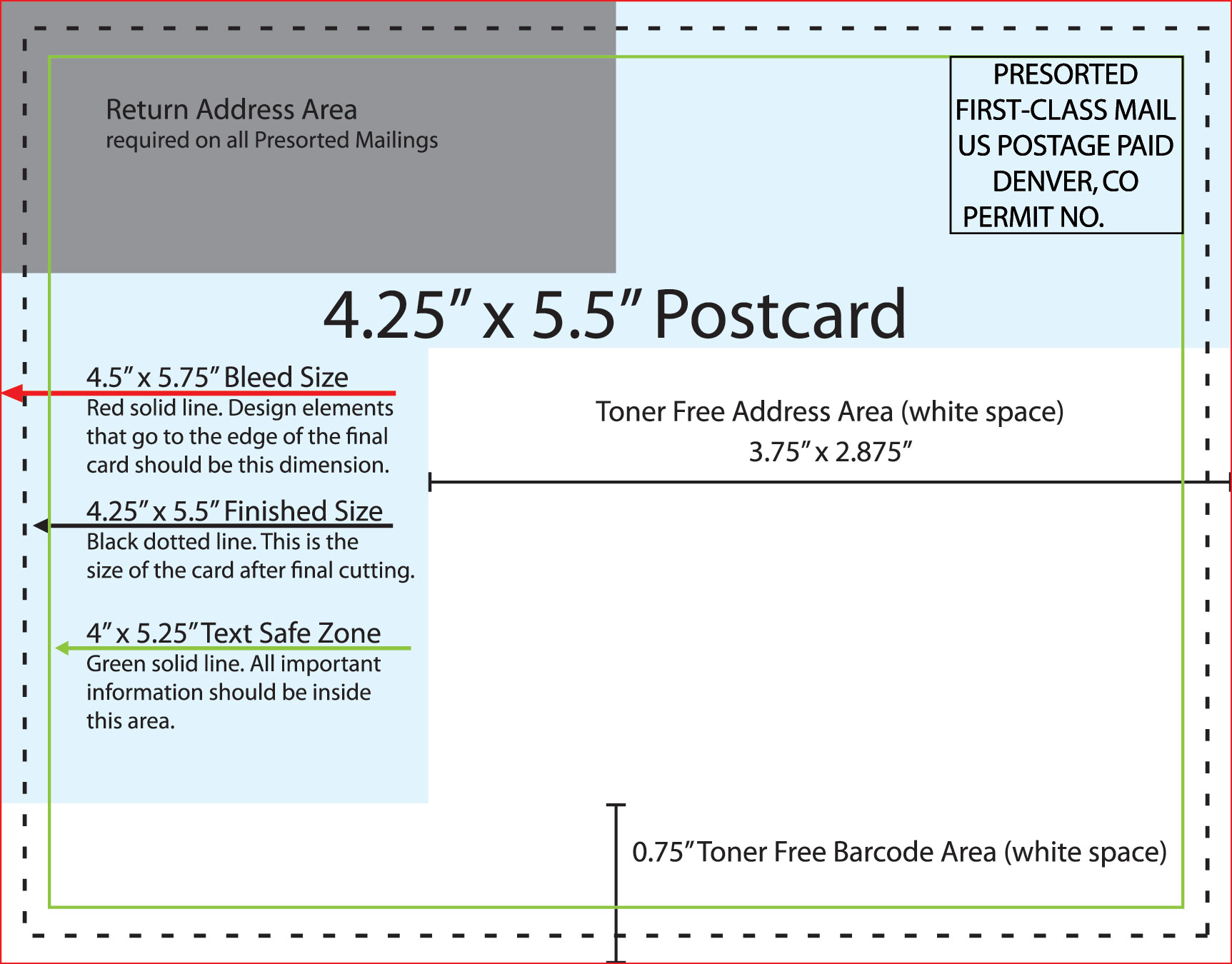 Free Postcard Templates CEC: Full service digital printing in Denver